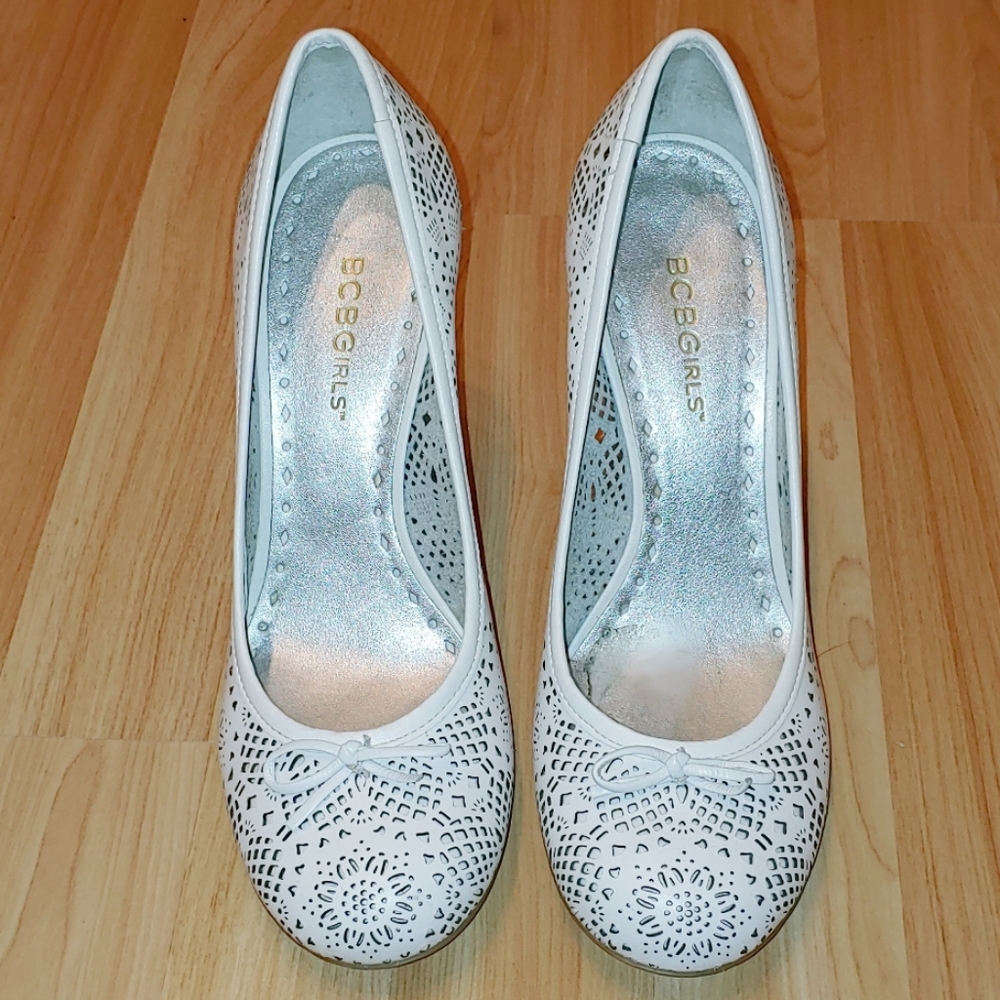 White heels